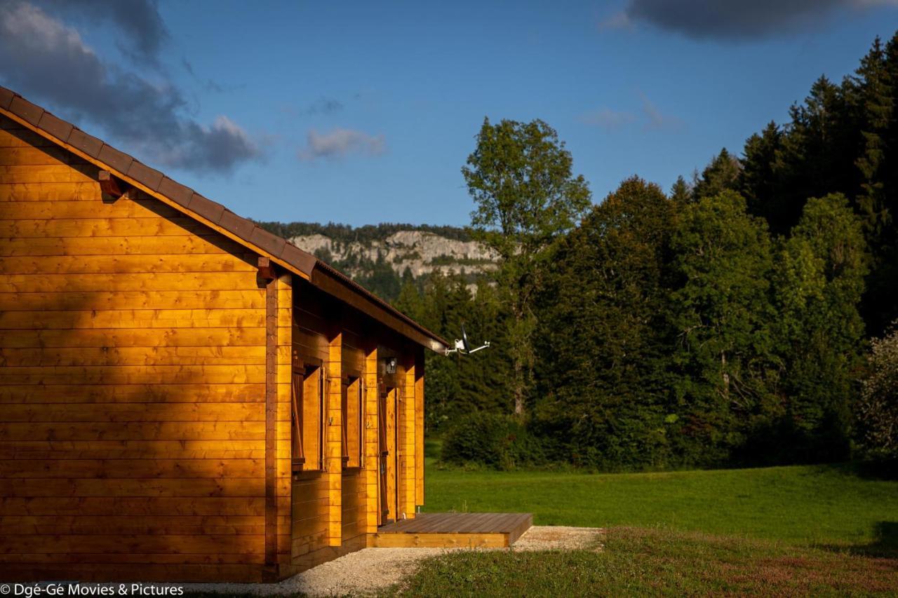 Les Jardins Du Herisson Chalet 2 Bonlieu Eksteriør billede