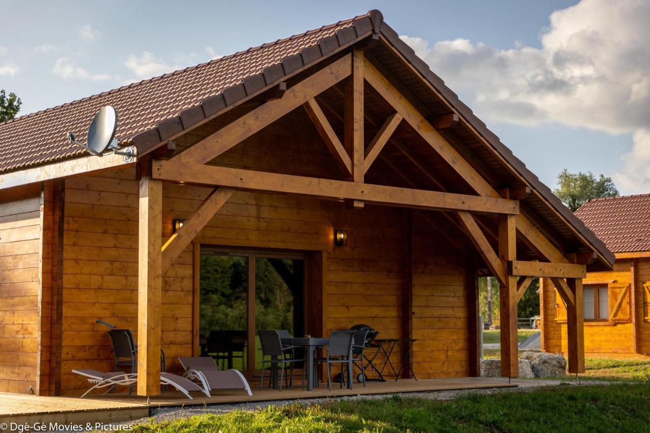 Les Jardins Du Herisson Chalet 2 Bonlieu Eksteriør billede